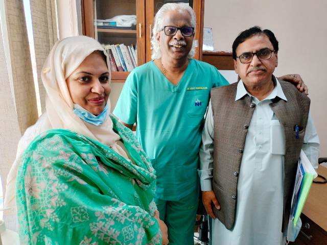 NH's excellence in Cardiac Care,and expertise with 'MitraClip' comes as a boon for a Pak Woman who suffered life-threatening ailments for 27 years