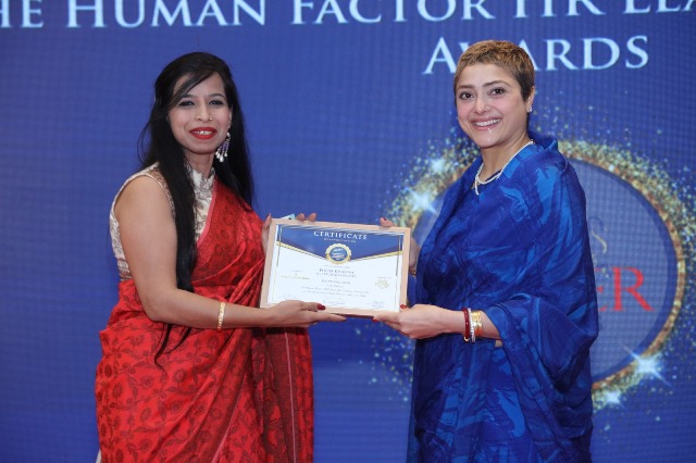 K12 Techno Services’ Senior HR Manager Pooja Khanna wins the HR Rising Star award