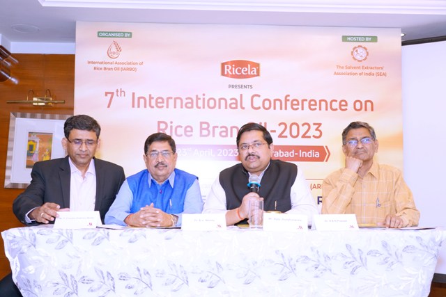 7th International Conference on Rice Bran Oil (ICRBO) from 21st to 23rd April 2023