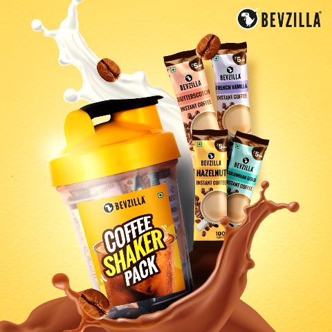  The Coffee Shaker Pack, is here to revolutionize your coffee game with 25 sachets of pure Arabica goodness in one shaker