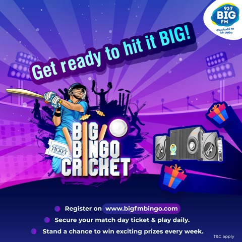 Join the Biggest Cricket Extravaganza of the Season With Big Fm’s Latest Offering - Big Bingo Cricket!