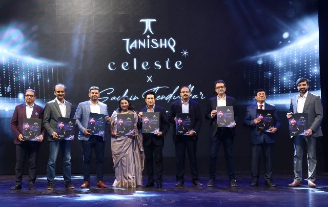 Tanishq Unveils ‘celeste X Sachin Tendulkar’ Solitaire Collection: the Amalgamation of Brilliance and Rarity