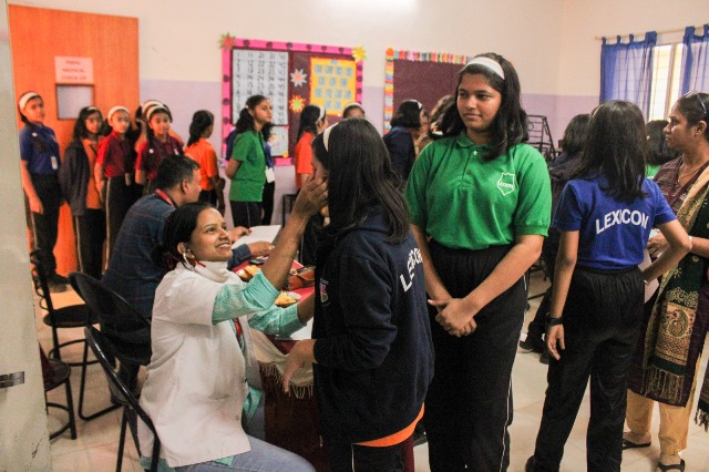 The Lexicon International School, Wagholi Organizes Health Check Up Camp for Students