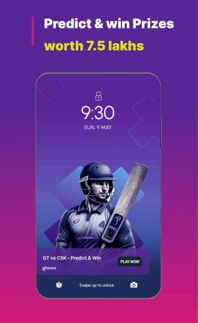 Glance Brings Cricketing Fever to over 200 million Lock Screens; Launches T20 Fan Fest
