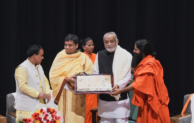 Patanjali University hosts a special talk, meditation session in the special honour for Rev. Daaji of Heartfulness  