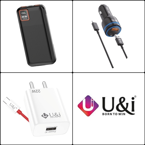 U&i Introduces New Charging Accessories for Home, Office & Travel