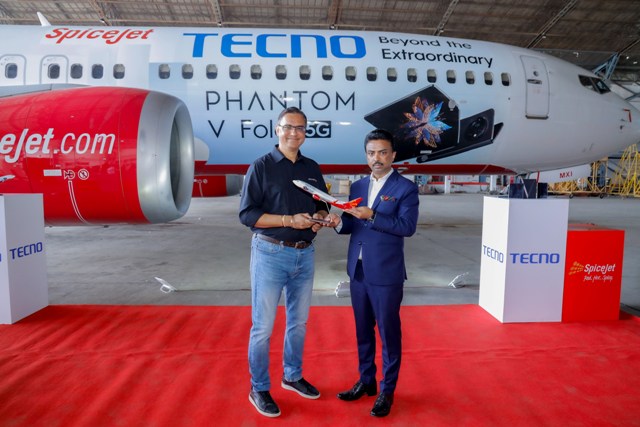 PHANTOM V Fold opens wings; reaches the sky in collaboration with SpiceJet