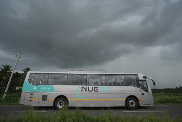 NueGo's Fleet of New, Electric Buses Set High Standards for Safety on the Road