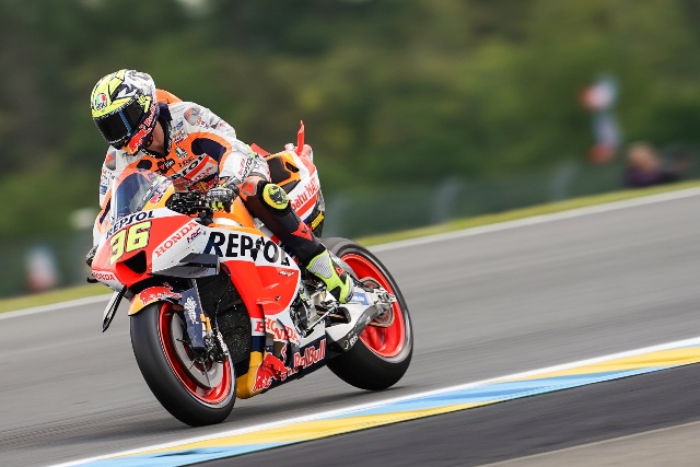 Marquez shows his speed and fights for podium in 1000th Grand Prix