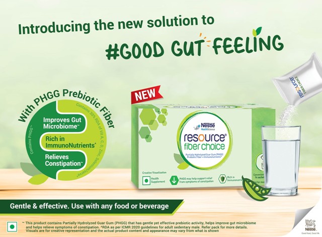 Nestlé India launches Resource Fiber Choice, a unique and effective gut health solution