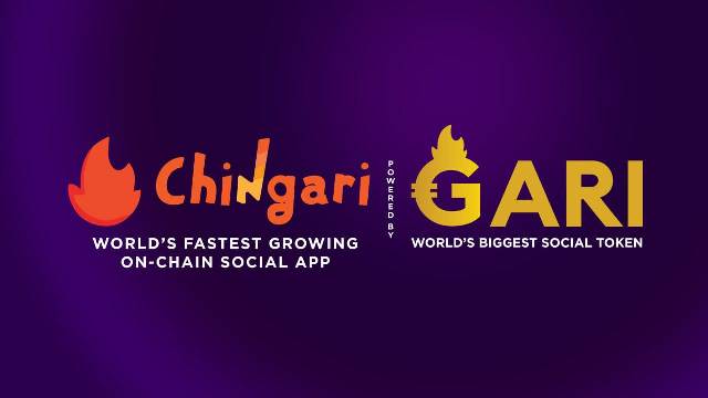 World’s fastest growing on-chain social app Chingari ignites the crypto space with its first-ever GARI token burn