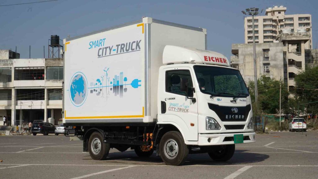 Eicher Trucks and Buses will display India’s First 5.5T EV Truck – Eicher Pro 2055 EV at Bharat Mobility Global Expo 2024