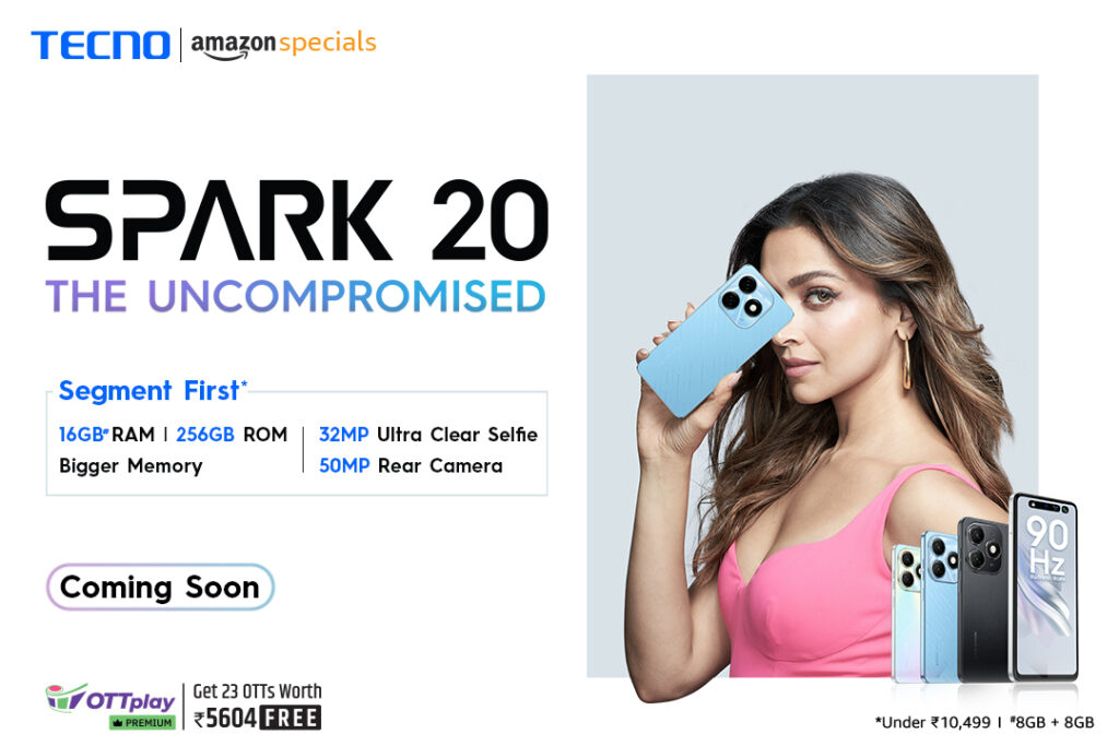 Tecno Spark 20 Launching On 30th January, Breaking All Storage Records