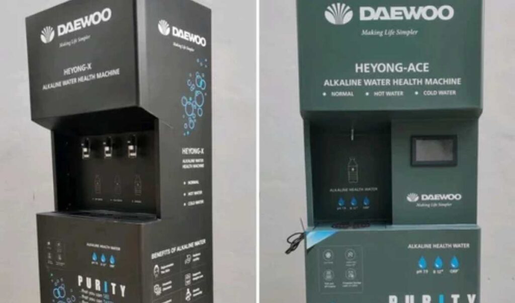 DAEWOO Sets a New Standard with the First Commercial Alkaline Water Machine