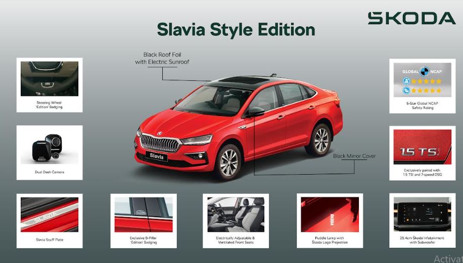 Škoda Auto India launches Slavia Style Edition in exclusive numbers