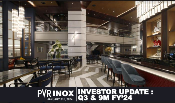 PVR INOX announces results for the Quarter & 9 months ended 31st Dec’23