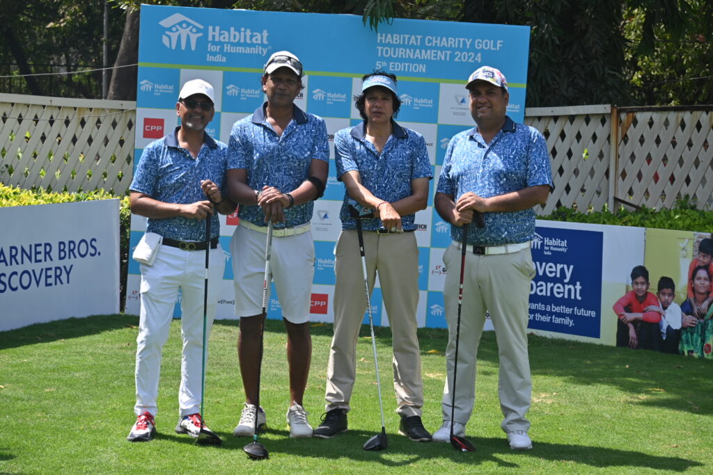 Habitat for Humanity India organises the 5th edition of its annual Charity Golf Tournament in Mumbai to support families in need of decent housing
