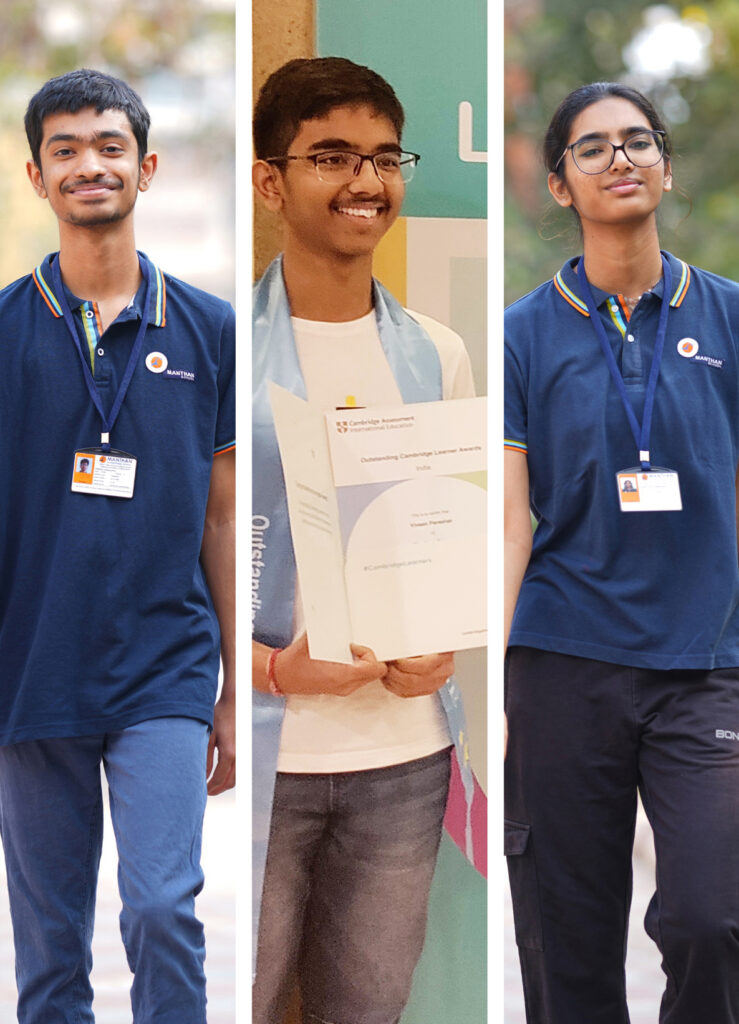 Learners from Manthan School win the prestigious ‘Outstanding Cambridge Learner Awards