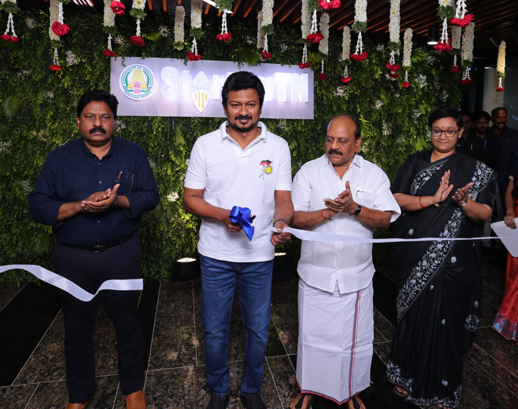 Hon’ble Minister Thiru. Udhayanidhi Stalin inaugurated ‘StartupTN Chennai Hub’ today