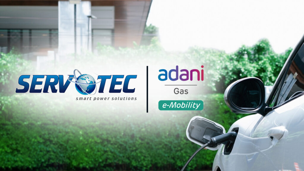 Servotech Power Systems signs a Contract with Adani TotalEnergies E-Mobility for EV Chargers