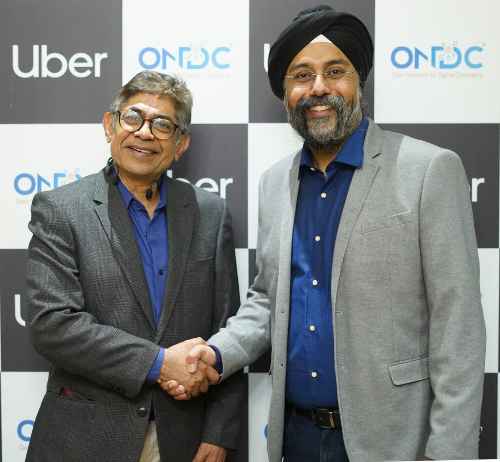 Uber CEO says India’s Digital Public Infrastructure holds incredible  promise as company signs MoU with ONDC