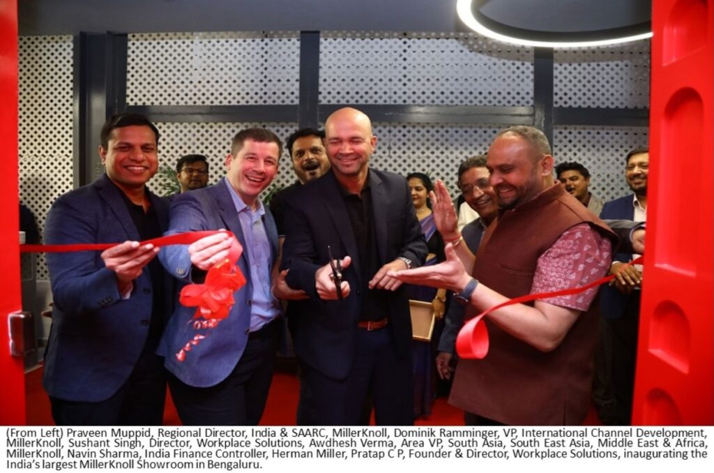 MillerKnoll opens dealer led showrooms in Mumbai, Delhi, and Hyderabad