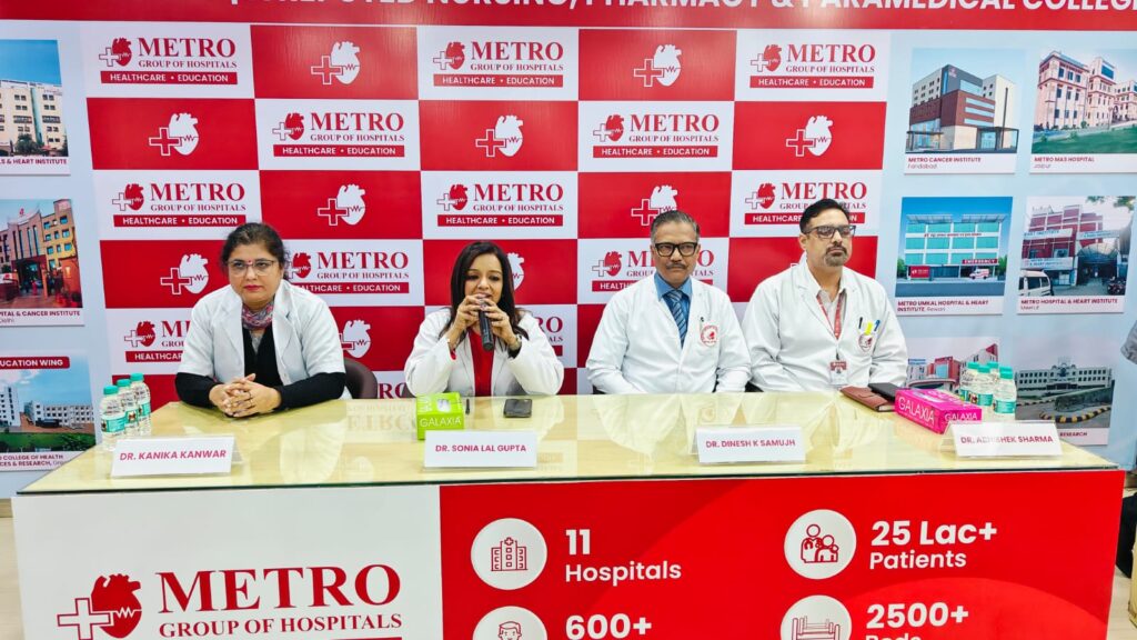 Metro Hospital, Noida Launches Advanced Headache Clinic