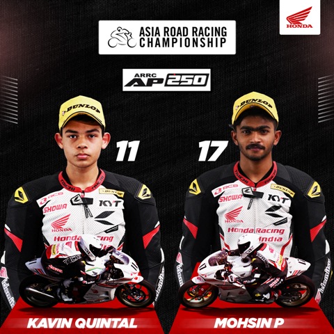 Honda Racing India riders gear up for Round-2