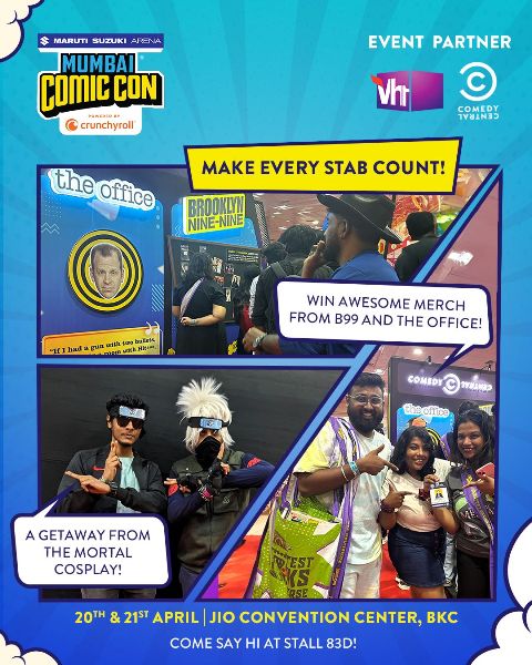 Mumbai Comic Con 2024 with Comedy Central India and Vh1