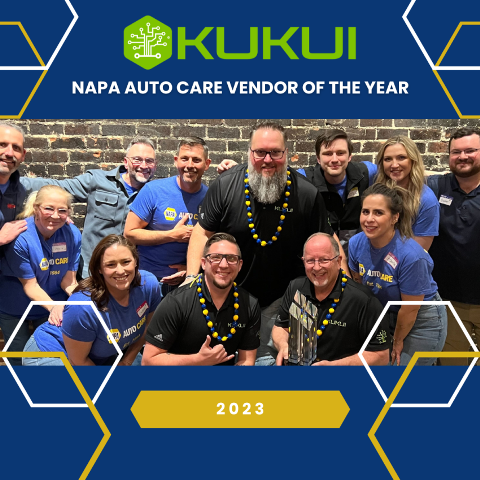 KUKUI Named NAPA Auto Care Vendor of the Year 2023