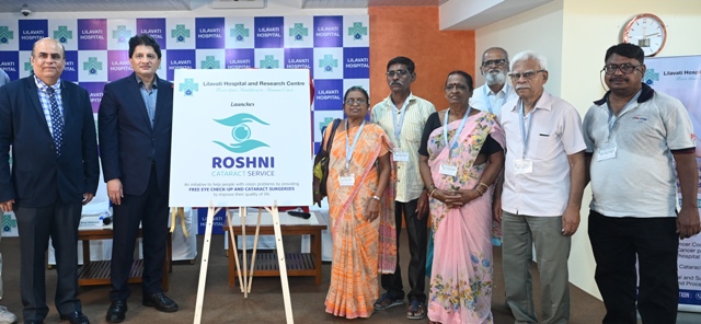 Lilavati Hospital, Mumbai launched Roshni Cataract Services