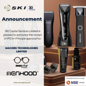 Menhood receives NSE’s nod for an SME IPO - SKICapital Services to be sole Lead Manager to the issue