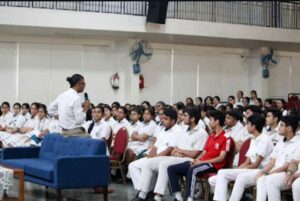 DPS Indirapuram Students Gain Insight from Mr. Girish Ballolla, CEO of Gen Next Education