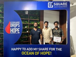 G Square Organizes Drops of Hope Blood Donation Drive, Garners Massive Turnout