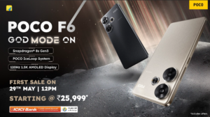POCO launches F6 5G with Snapdragon 8s Gen 3 Processor