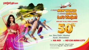 Vietjet Offers Exclusive One-Week Promotion for Indian Travellers