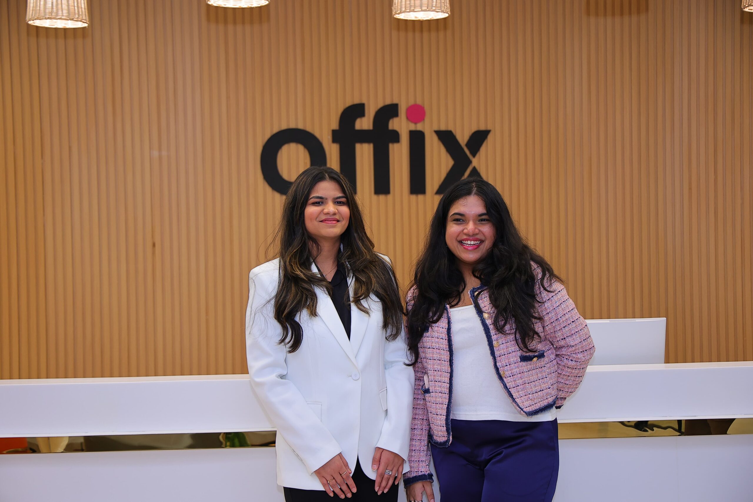 Devanshika Bajpai and Manvika Gopathi, Co-Founders, OFFIX