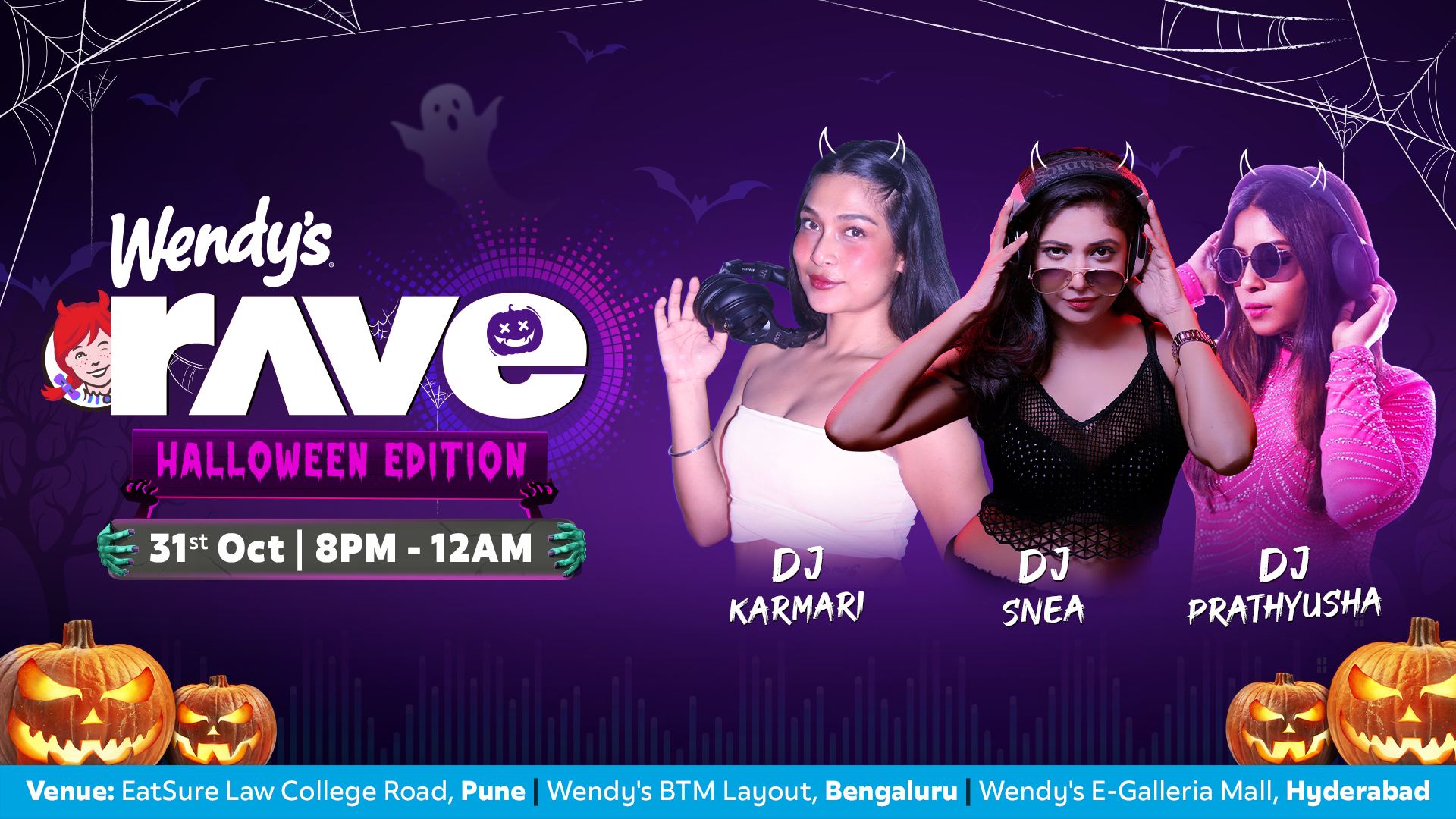 Wendy's Rave Halloween Edition