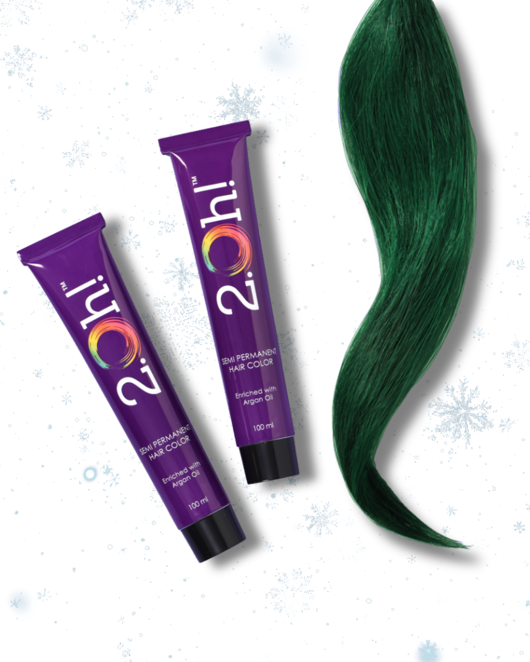 Emerald Green Semi-Permanent Hair Color